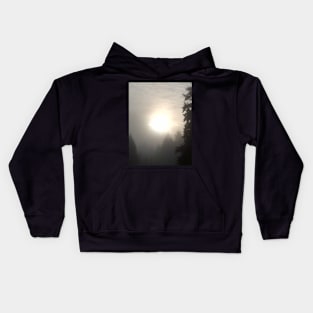 Misty Morning Sun #1 Kids Hoodie